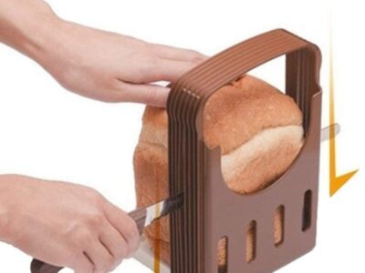 New Foldable and Adjustable Bread Slicer Toas